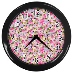 Gardenia Sweet Wall Clocks (black) by jumpercat