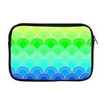 art deco rain bow Apple MacBook Pro 17  Zipper Case Front