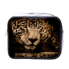 Jaguar Water Stalking Eyes Mini Toiletries Bags by BangZart