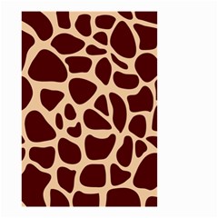 Animal Print Girraf Patterns Small Garden Flag (two Sides) by BangZart