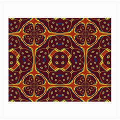 Geometric Pattern Small Glasses Cloth (2-side) by linceazul