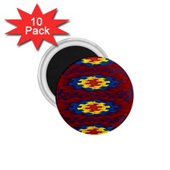 Geometric Pattern 1 75  Magnets (10 Pack)  by linceazul