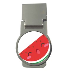 Watermelon Red Network Fruit Juicy Money Clips (round)  by BangZart