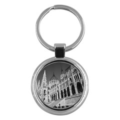 Architecture Parliament Landmark Key Chains (round)  by BangZart