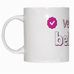 Verified Belieber White Mugs by Valentinaart