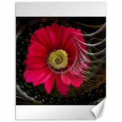 Fantasy Flower Fractal Blossom Canvas 18  X 24   by BangZart