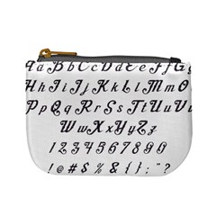 Font Lettering Alphabet Writing Mini Coin Purses by Celenk