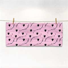 Love Hearth Pink Pattern Cosmetic Storage Cases by Celenk