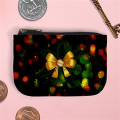 Christmas Celebration Tannenzweig Mini Coin Purses by Celenk