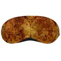 Map Of The World Old Historically Sleeping Masks by Celenk