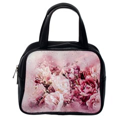 Flowers Bouquet Art Abstract Classic Handbags (one Side) by Celenk