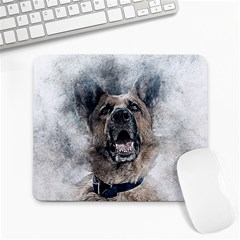 Dog Pet Art Abstract Vintage Large Mousepads by Celenk