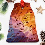 Music Notes Ornament (Bell) Front