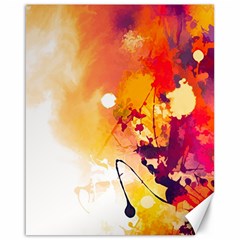 Paint Splash Paint Splatter Design Canvas 16  X 20   by Celenk