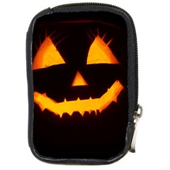 Pumpkin Helloween Face Autumn Compact Camera Cases by Celenk