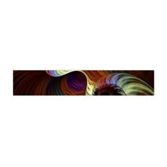 Fractal Colorful Rainbow Flowing Flano Scarf (mini) by Celenk