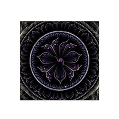 Fractal Abstract Purple Majesty Satin Bandana Scarf by Celenk