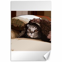 Cat Kitten Cute Pet Blanket Sweet Canvas 24  X 36  by Celenk