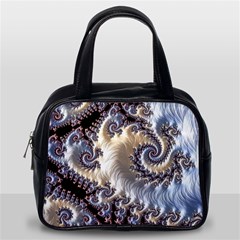 Fractal Art Design Fantasy 3d Classic Handbags (one Side) by Celenk