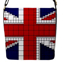 Union Jack Flag Uk Patriotic Flap Messenger Bag (s) by Celenk