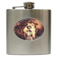 Science Fiction Teleportation Hip Flask (6 Oz) by Celenk