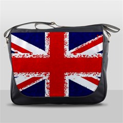 Union Jack London Flag Uk Messenger Bags by Celenk