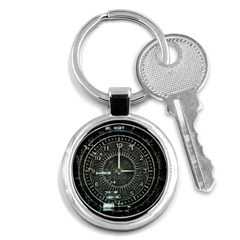 Time Machine Science Fiction Future Key Chains (round)  by Celenk