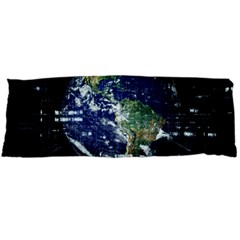 Earth Internet Globalisation Body Pillow Case (dakimakura) by Celenk