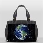 Earth Internet Globalisation Office Handbags Front