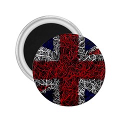 Union Jack Flag Uk Patriotic 2 25  Magnets by Celenk