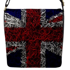 Union Jack Flag Uk Patriotic Flap Messenger Bag (s) by Celenk