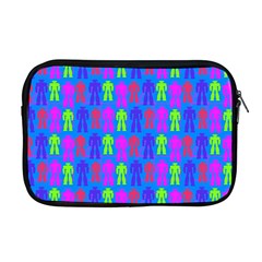 Neon Robot Apple Macbook Pro 17  Zipper Case by snowwhitegirl