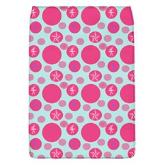 Blue Retro Dots Flap Covers (l)  by snowwhitegirl