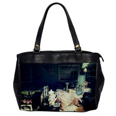 Abandonded Dollhouse Office Handbags by snowwhitegirl