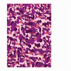 Pink Camo Small Garden Flag (two Sides) by snowwhitegirl