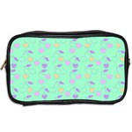 Mint Heart Cherries Toiletries Bags 2-Side Back