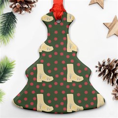 Green Boot Ornament (christmas Tree)  by snowwhitegirl