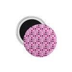 Grey Magenta Eggs On Pink 1.75  Magnets Front