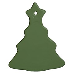 Army Green Ornament (christmas Tree)  by snowwhitegirl