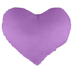 Purple Whim Large 19  Premium Heart Shape Cushions by snowwhitegirl