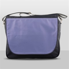 Grey Violet Messenger Bags by snowwhitegirl