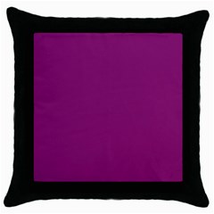 Grape Juice Throw Pillow Case (black) by snowwhitegirl