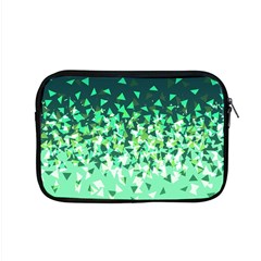 Green Disintegrate Apple Macbook Pro 15  Zipper Case by jumpercat