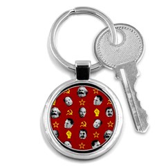 Communist Leaders Key Chains (round)  by Valentinaart