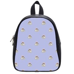 Monster Rats Hand Draw Illustration Pattern School Bag (small) by dflcprints