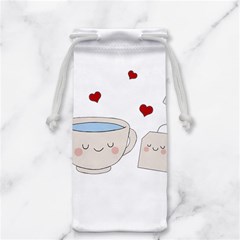 Cute Tea Jewelry Bag by Valentinaart