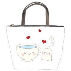 Cute Tea Bucket Bags by Valentinaart