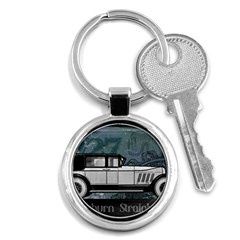 Vintage Car Automobile Auburn Key Chains (round)  by Nexatart