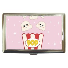 Cute Kawaii Popcorn Cigarette Money Cases by Valentinaart