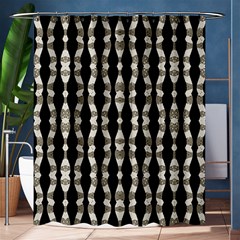 Wavy Stripes Pattern Shower Curtain 60  X 72  (medium)  by dflcprints